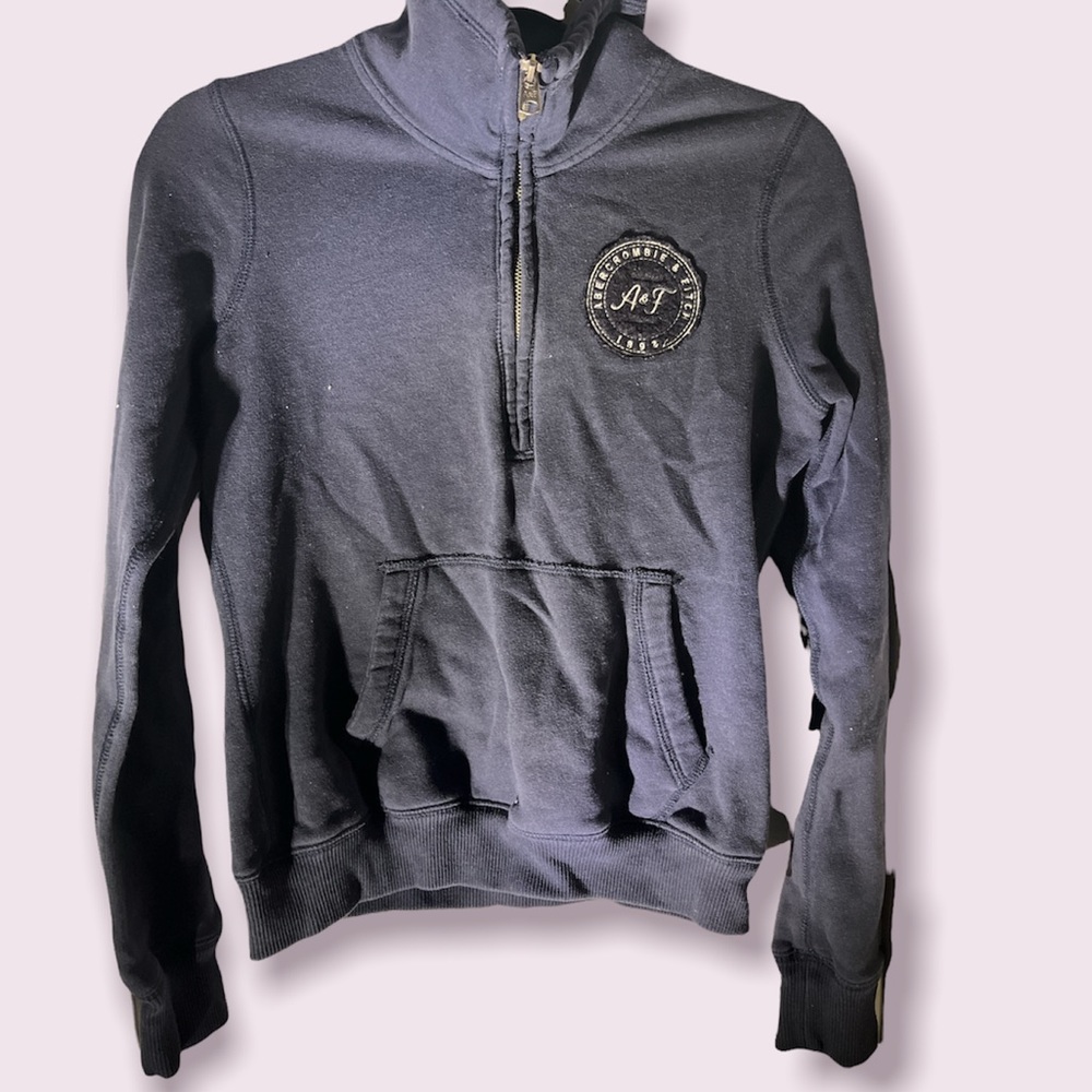 Abercombie and Fitch zip up sweater